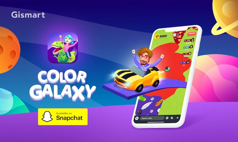 Game Color Galaxy: Chiếm lãnh thổ hay