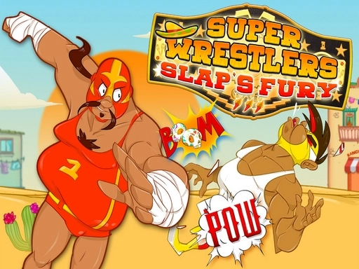 Game Super Wrestlers Slaps Fury hay