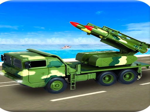 Game Us Army Missile Attack Army Truck Driving hay